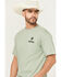 Image #3 - Buckwear Men's Good Boy Shed Fetch Short Sleeve Graphic T-Shirt - Big, Sage, hi-res