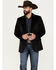 Image #1 - Cody James Men's Velvet Douglas Sportcoat, Black, hi-res