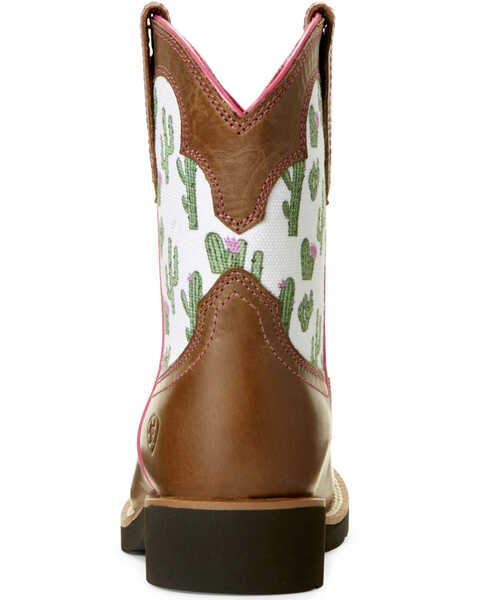 Image #3 - Ariat Youth Girls' Cactus Print Western Boots - Round Toe, , hi-res
