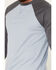 Image #3 - Cody James FR Men's Long Sleeve Baseball Work T-Shirt, Bright Blue, hi-res