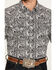 Image #3 - Cody James Men's Mamba Paisley Print Long Sleeve Western Snap Shirt - Big, Black, hi-res