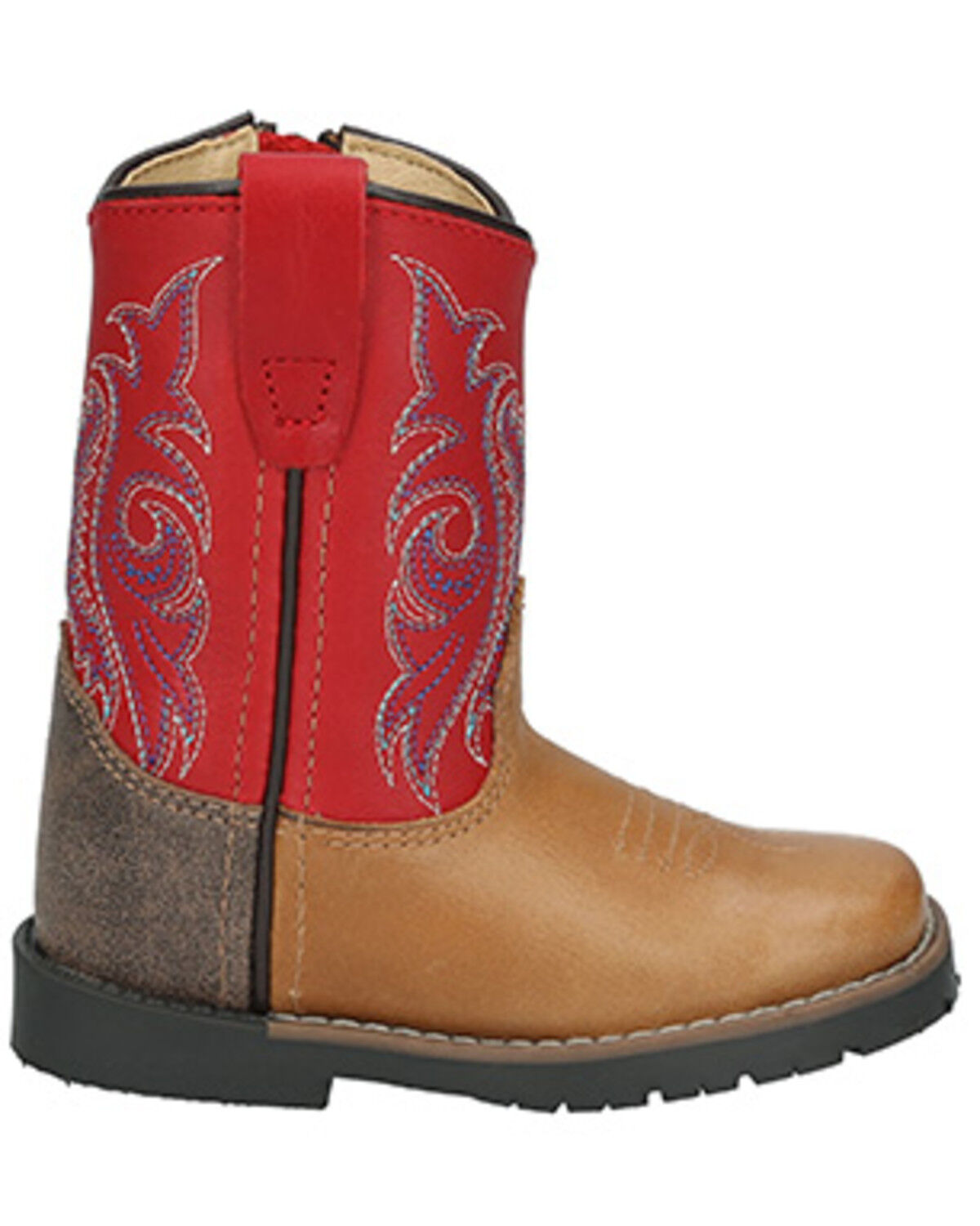 Image #2 - Smoky Mountain Toddler Boys' Autry Western Boots - Square Toe, , hi-res