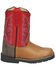 Image #2 - Smoky Mountain Toddler Boys' Autry Western Boots - Square Toe, , hi-res