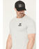Image #3 - Troll Co Men's Haggler Short Sleeve Graphic T-Shirt, Heather Grey, hi-res