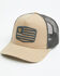 Image #1 - Hawx Men's Oakley American Flag Ball Cap, Tan, hi-res