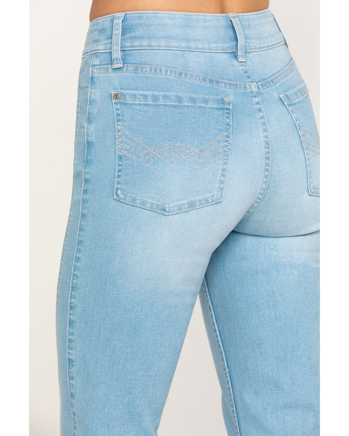 Image #4 - Idyllwind Women's Holston High Rise Fit & Flare Front Seam Jeans, , hi-res