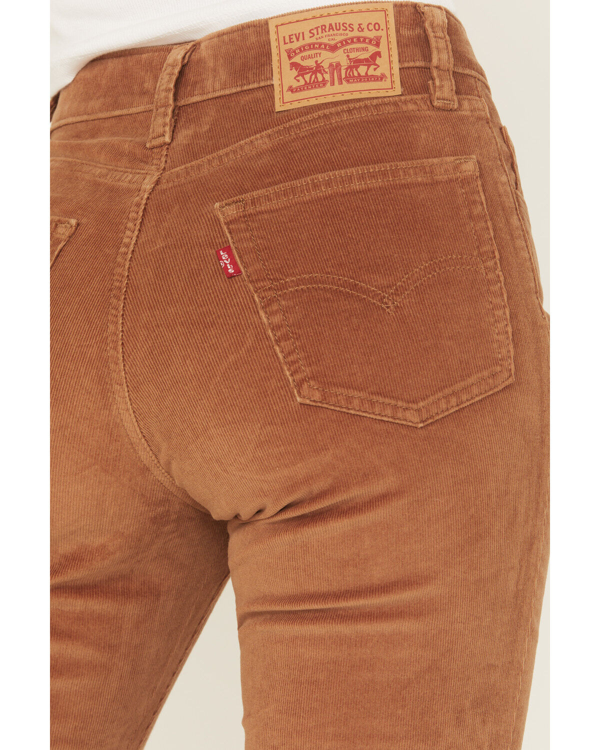 Levi's Women's 725 High Rise Bootcut Corduroy Stretch Jeans