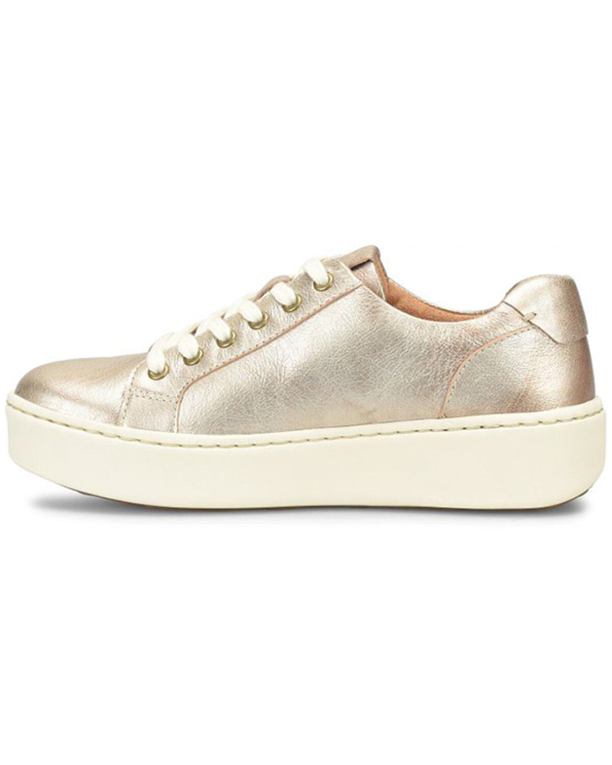 Image #3 - Born Women's Mira Platform Sneakers, Gold, hi-res