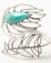 Image #3 - Lainey Wilson Women's Pav&eacute; Stone Feather Cuff, Silver, hi-res