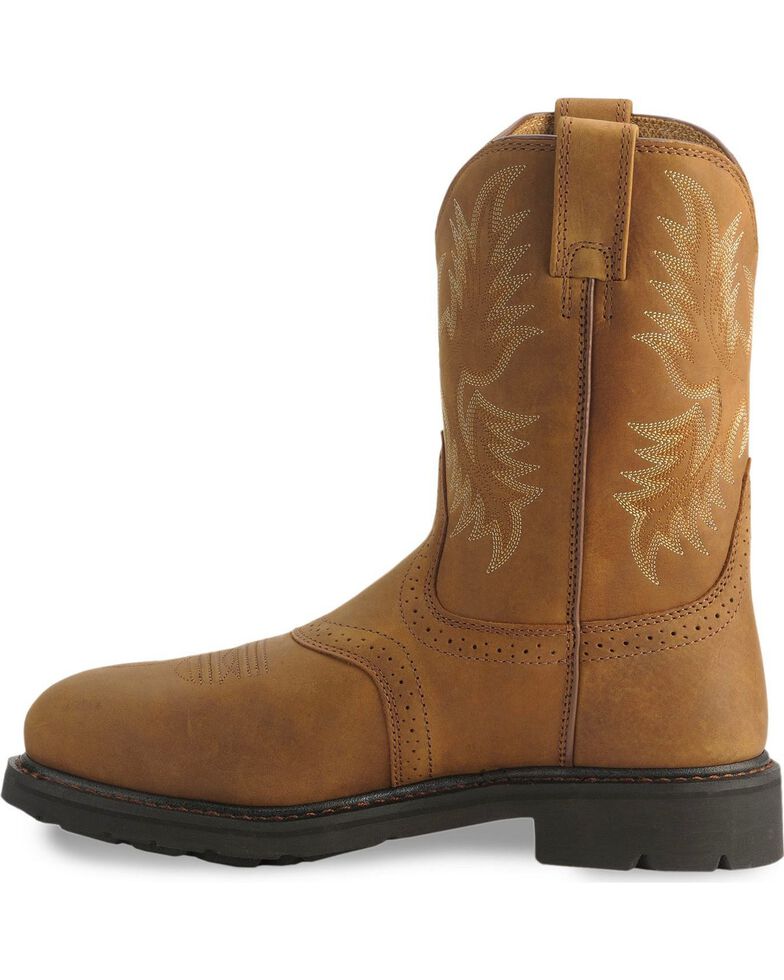 ariat men's sierra work boots