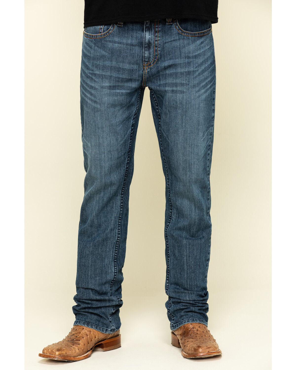 Image #2 - Cody James Men's Equalizer Wash Jackson Slim Straight Stretch Denim Jeans - Tall, Blue, hi-res