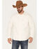 Image #1 - Levi's Men's Long Sleeve Circle Geo Print Western Shirt, Cream, hi-res