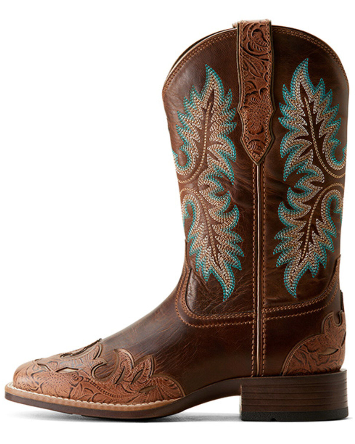 Product Name:  Ariat Women's Bryce Canyon Floral Embossed Western Boots - Square Toe