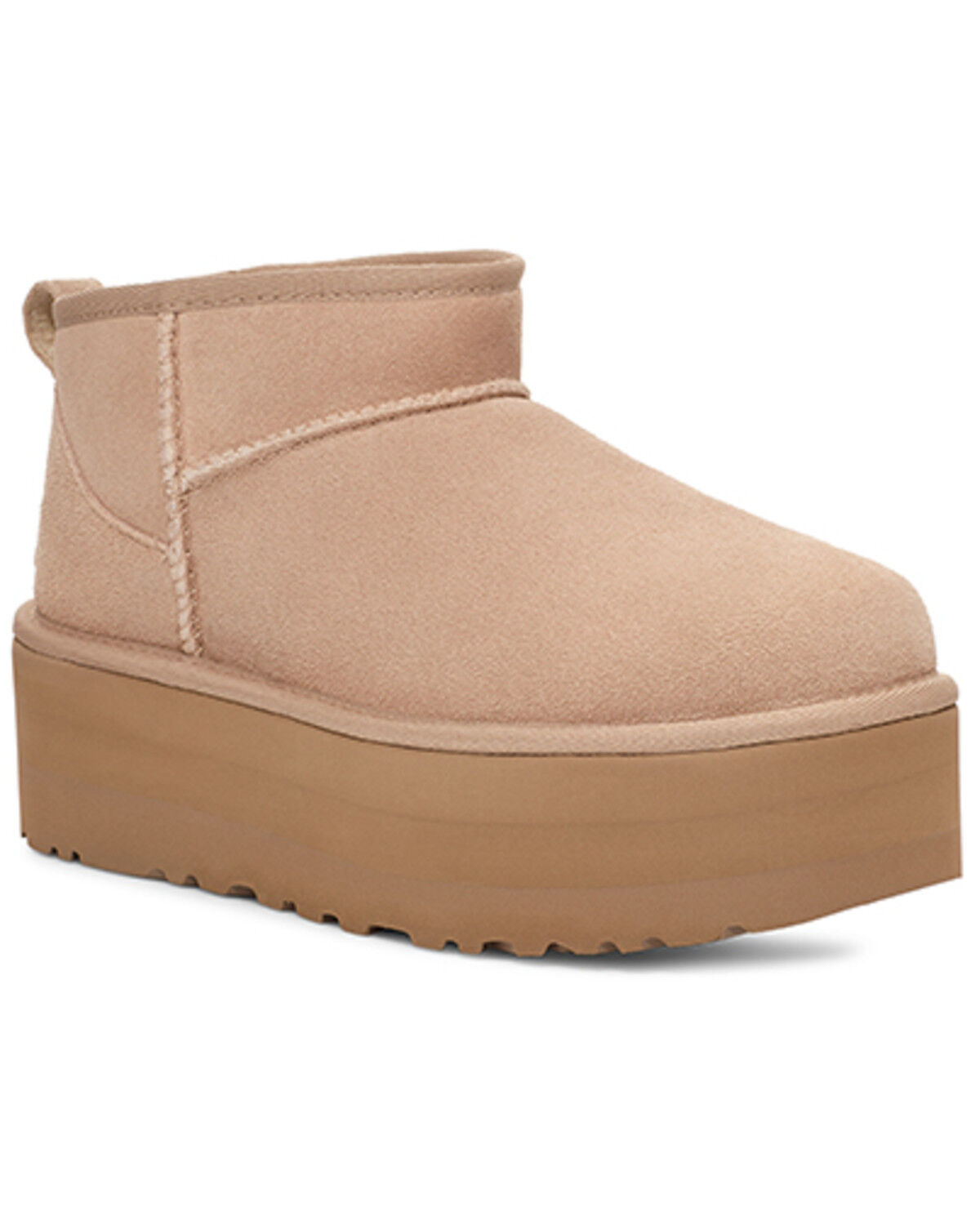 Image #1 - UGG Women's Classic Ultra Mini Platform Boots, Sand, hi-res