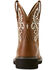 Image #3 - Ariat Women's Fatbaby Heritage Lilah Western Boots - Round Toe, Brown, hi-res