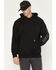 Image #2 - Carhartt Men's Loose Fit Midweight Camo Graphic Hooded Sweatshirt, Black, hi-res