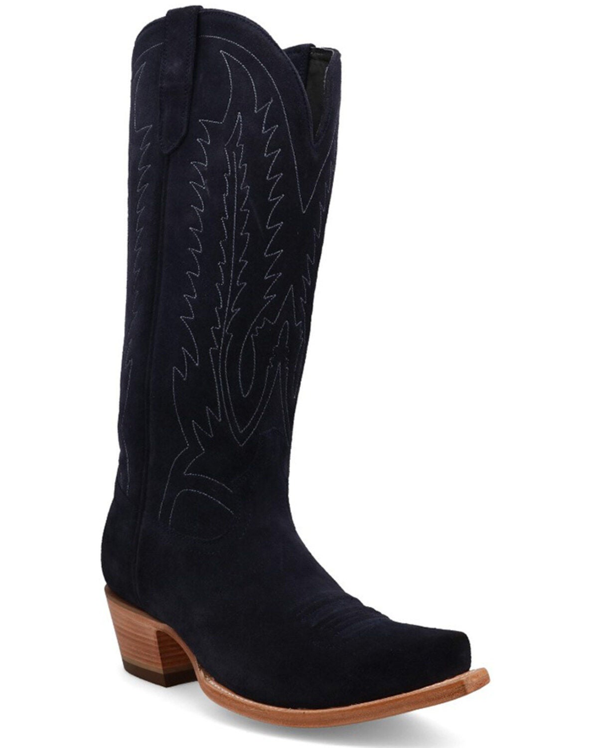 Black Star Women's Victoria Western Boots - Snip Toe, Navy, hi-res