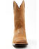Image #4 - Cody James Men's Hoverfly Western Performance Boots - Broad Square Toe, Coffee, hi-res