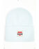 Image #1 - Carhartt Knit Cuffed Logo Heart Patch Beanie, Light Blue, hi-res