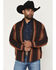 Image #1 - Pendleton Men's Weston Striped Long Sleeve Button-Down Flannel Shirt, Brown, hi-res
