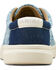 Image #3 - Ariat Boys' Washed Denim Hilo Casual Shoes - Moc Toe, Blue, hi-res