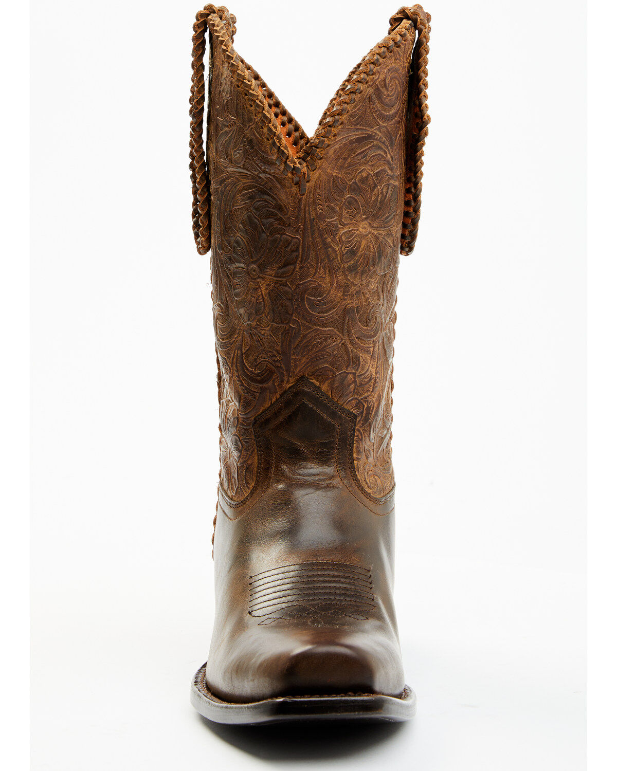 Product Name:  Moonshine Spirit Men's Pancho Tooled Western Boots - Square Toe