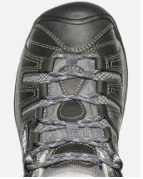 Image #3 - Keen Women's Flint II Soft Toe Lace-Up Water Repellent Work Sneaker , Grey, hi-res