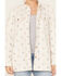 Image #3 - Ely Walker Women's Southwestern Print Sherpa Lined Flannel, Oatmeal, hi-res