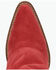 Image #6 - Dingo Women's Buckle Bunny Tall Western Boots - Round Toe, Red, hi-res