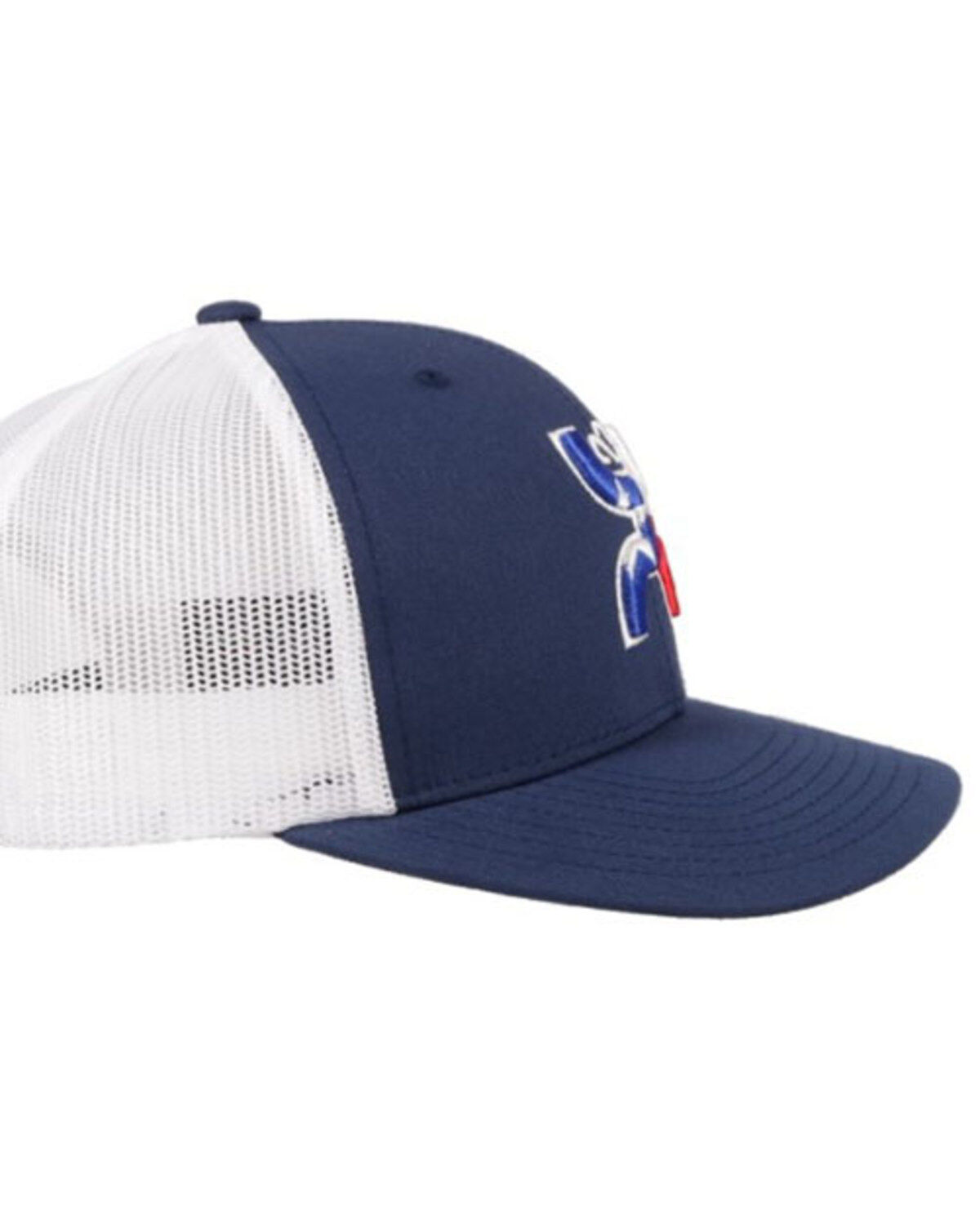 Image #5 - Hooey Men's Texican Logo Trucker Cap, Navy, hi-res