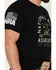 Smith & Wesson Men's NRA of America Arches Short Sleeve Graphic T-Shirt, Black, hi-res