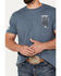 Howitzer Men's People Slither Short Sleeve Graphic T-Shirt, Navy, hi-res