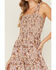 Image #3 - Cotton & Rye Women's Floral Print Midi Sundress, Ivory, hi-res