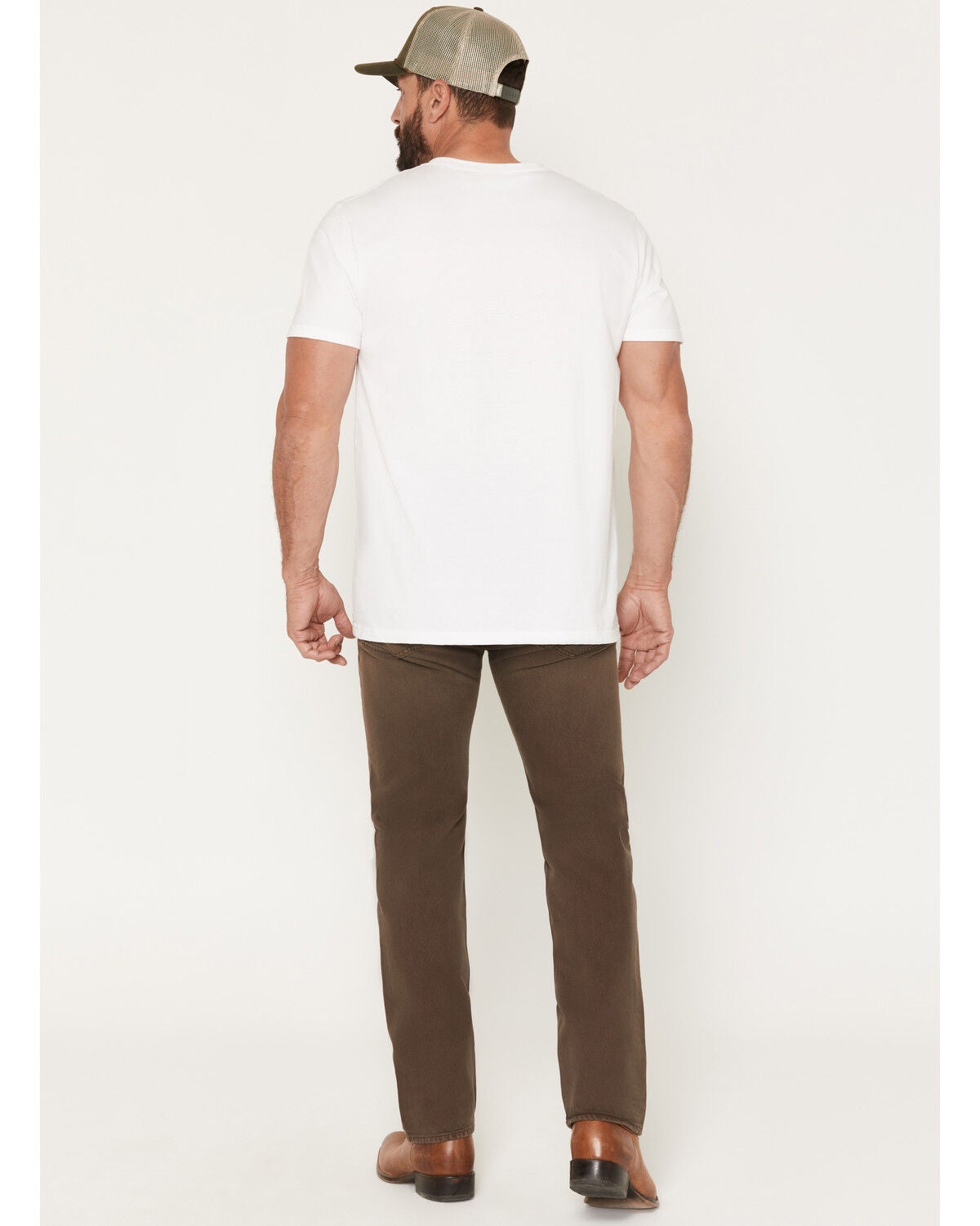 Image #3 - Levi's Men's 501 Original Straight Denim Jeans, Brown, hi-res