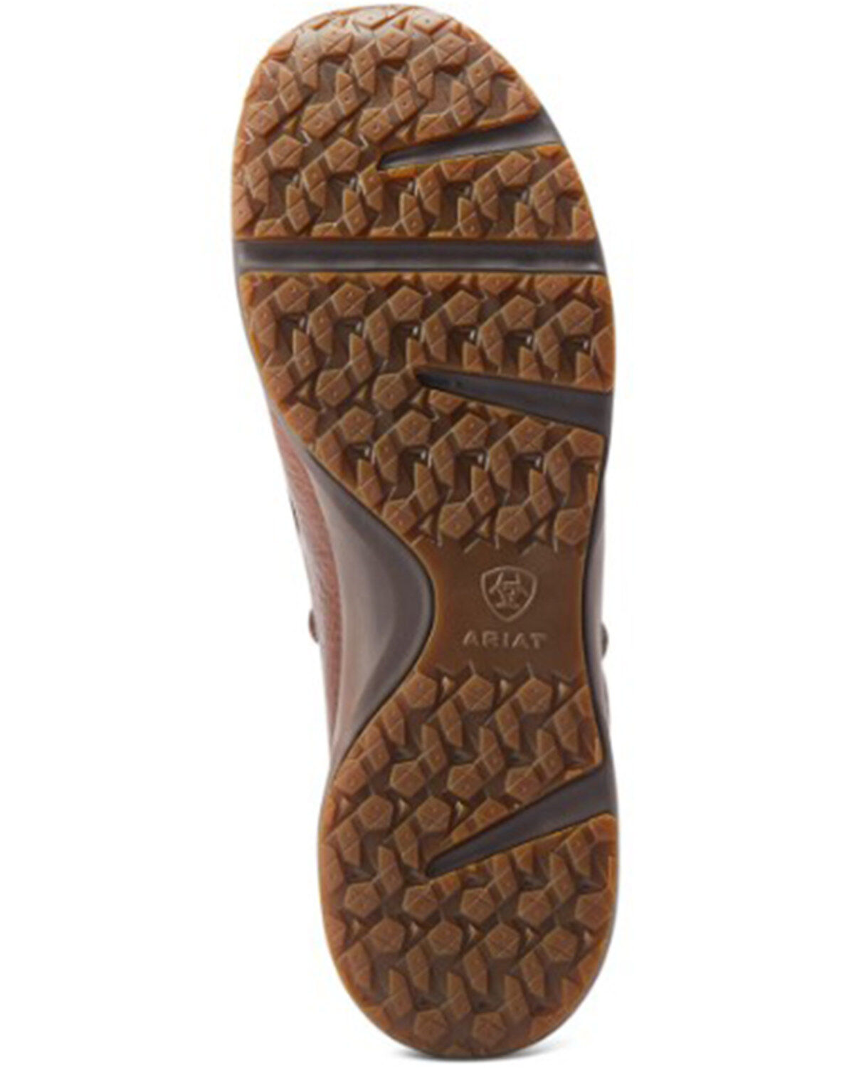 Image #5 - Ariat Men's Spitfire Western Shoes - Moc Toe, Brown, hi-res