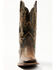 Image #4 - Myra Bag Women's Poppin Western Boots - Square Toe , Dark Brown, hi-res