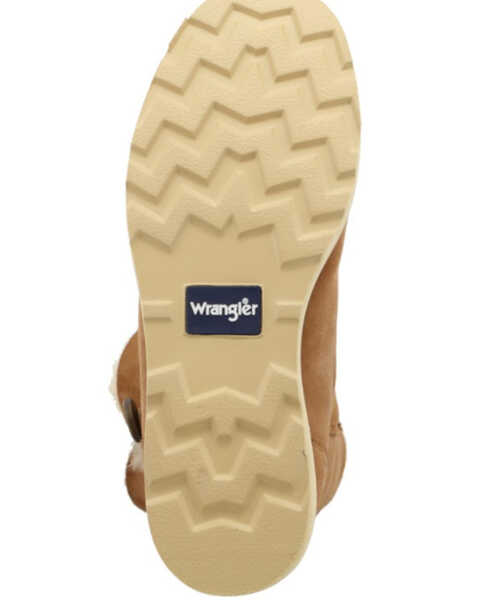 Wrangler Footwear Women's Wedge Boots - Moc Toe, Chestnut, hi-res
