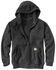 Image #1 - Carhartt Men's Rain Defender Paxton Heavyweight Zip Front Hooded Work Sweatshirt , , hi-res