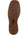 Image #6 - Rebel by Durango Men's Steel Toe Texas Flag Western Boots, Brown, hi-res