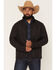Image #1 - RANK 45&reg; Men's Buck Southwestern Print Softshell Jacket, Black, hi-res
