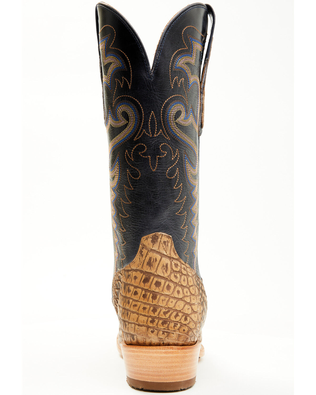 Product Name:  El Dorado Men's Exotic American Alligator Western Boots - Square Toe