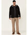 Image #2 - Hawx Men's Pro Elements Zip-Front Hooded Poly-Shell Work Jacket, Black, hi-res