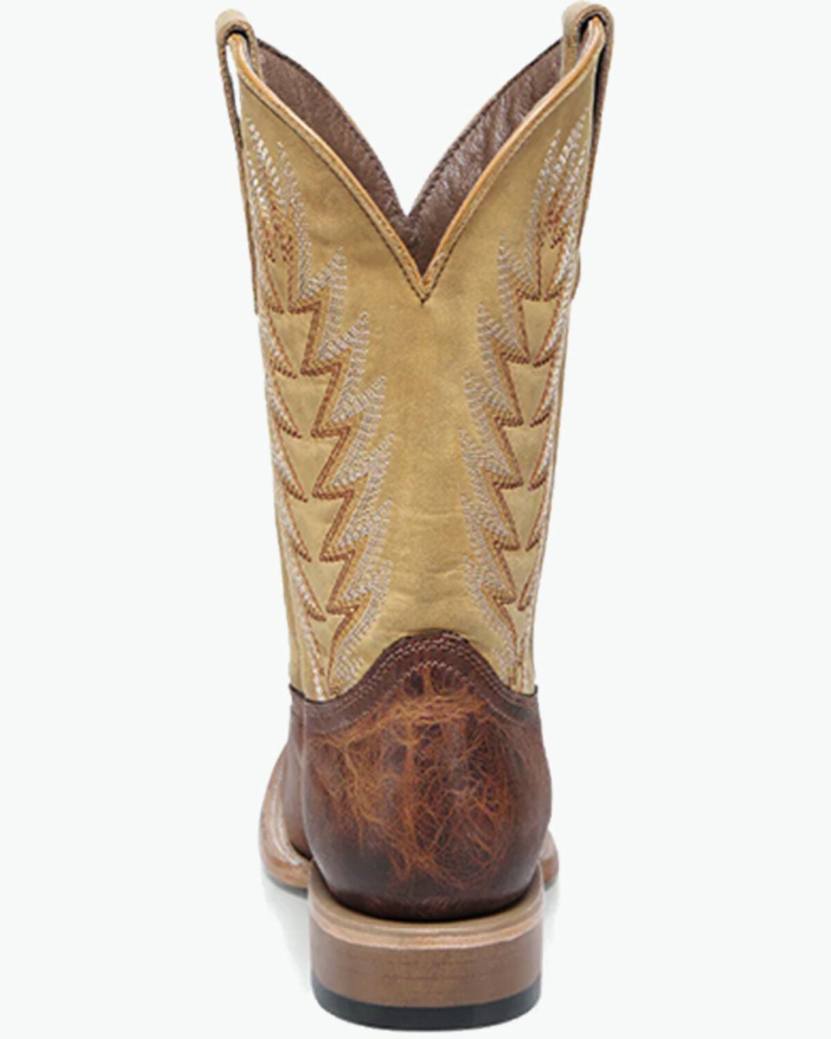 Image #4 - Circle G Men's Western Boots - Broad Square Toe, Honey, hi-res