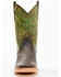 Image #4 - Cody James Men's Exotic Shark Western Boots - Broad Square Toe , Green, hi-res
