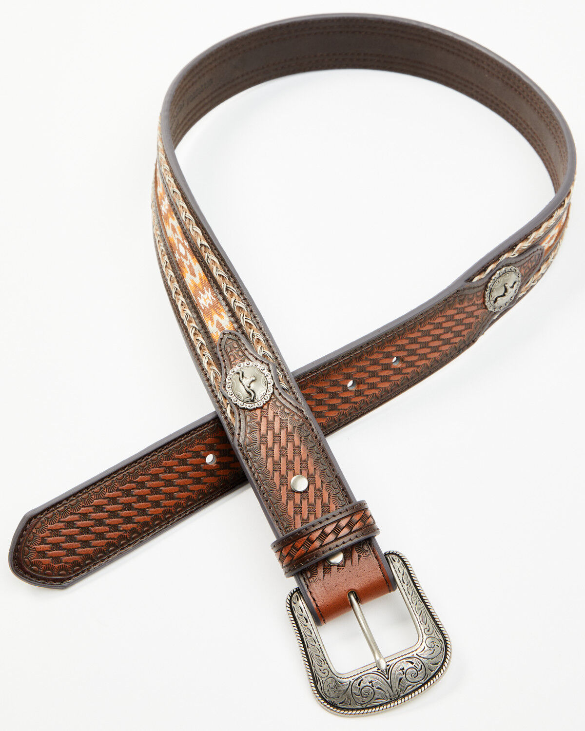 Product Name:  Cody James Men's Atwood Southwestern Inlay Belt - Big