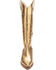 Image #4 - Coconuts by Matisse Women's Agency Western Boots - Snip Toe, Gold, hi-res