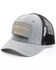 Howitzer Men's Iron Savage Patch Mesh-Back Ball Cap , Heather Grey, hi-res