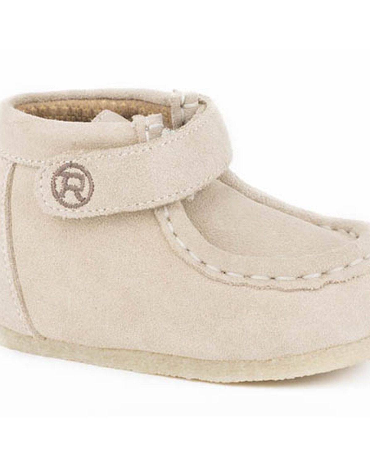 Image #1 - Roper Infant Boys' Suede Poppet Boots - Moc Toe, , hi-res