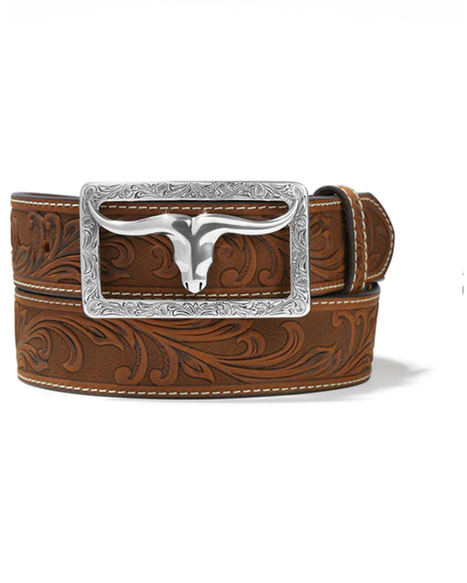 Tony Lama Men's Stockyard Leather Belt