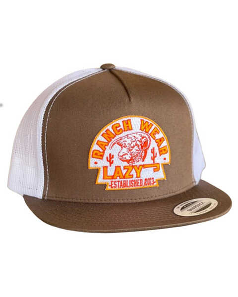 Image #1 - Lazy J Ranch Wear Men's Arrowhead Logo Ball Cap , Multi, hi-res
